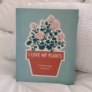 Plant journal. Brand new. An adorable way to keep track of your leafy friends!